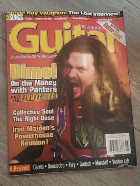 Guitar Magazine Pantera Cover (Red/Orange) 1999